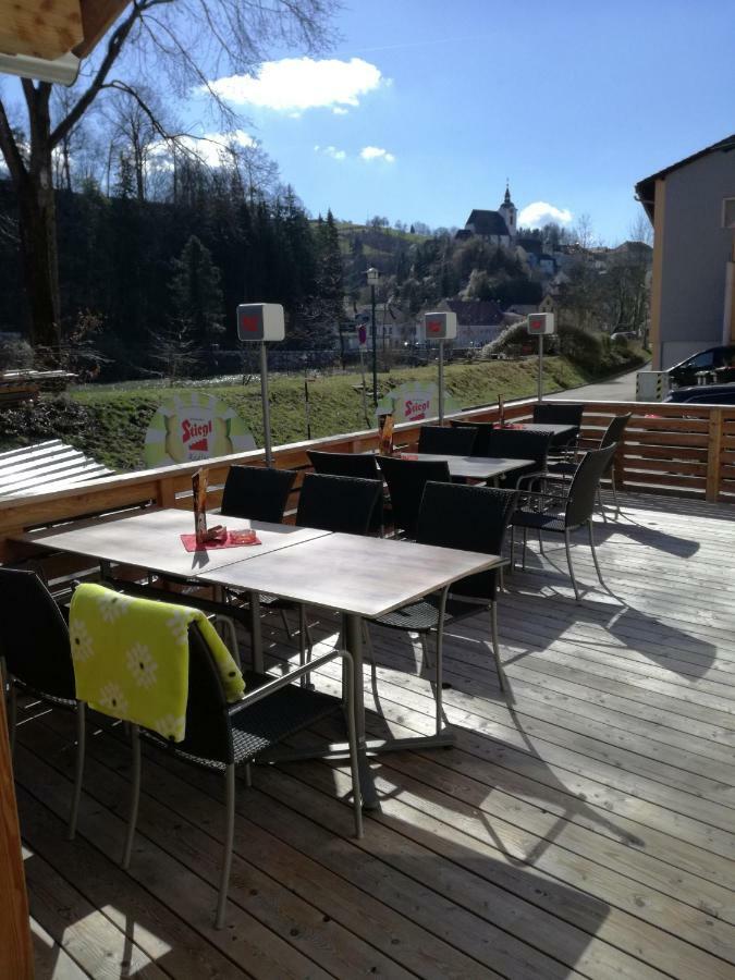 Cafe Pension Rafaela Steinbach an der Steyr Exterior foto